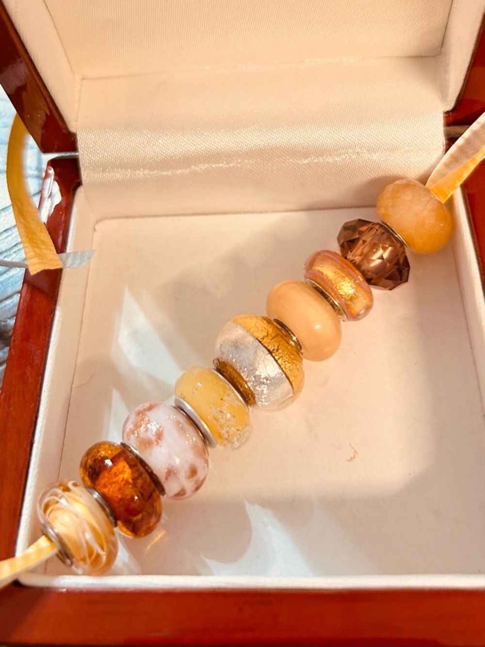 Honey, Lemon, Butterscotch, Rose G, Topaz ~ Beautiful Beads For Pandora Bracelet